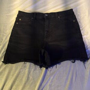 American Eagle Outfitters High Waist Black Shorts